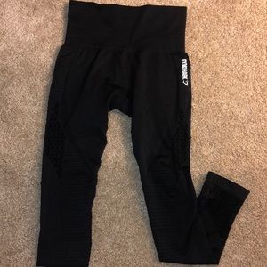 Gymshark seamless energy black leggings